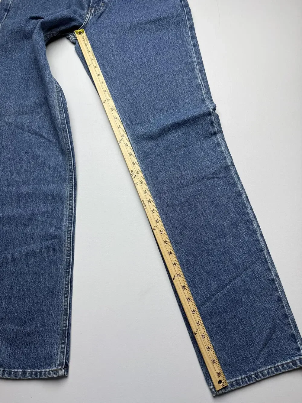 Harley-Davidson Jeans Mens Blue Med Wash Denim Classic Straight Biker Moto Read